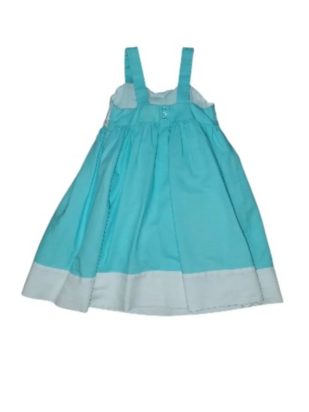 Janie and Jack Mediterranean Chic Linen Sundress Size 4